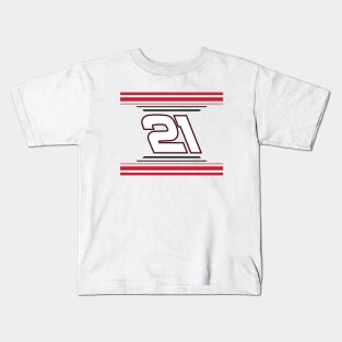 Austin Hill #21 2024 NASCAR Design Kids T-Shirt